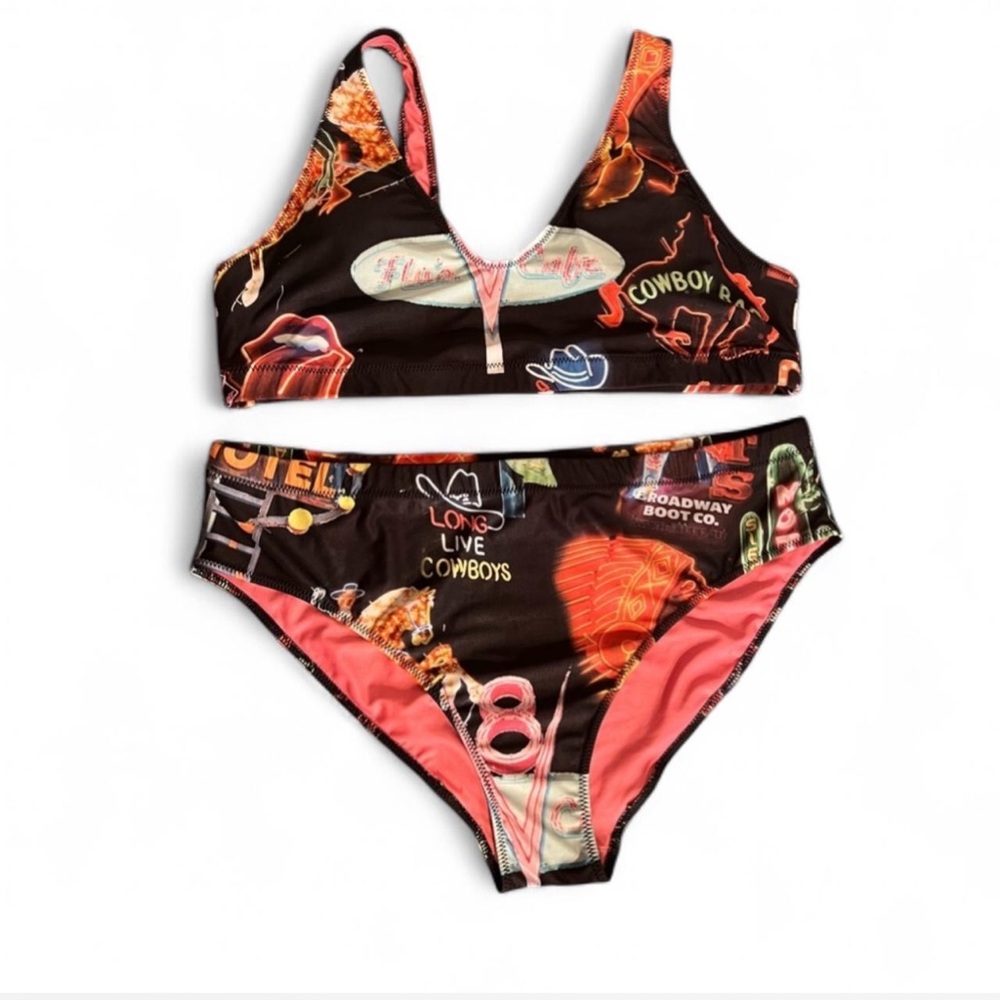 2XL Graphic Gringa Cowboy Bikini